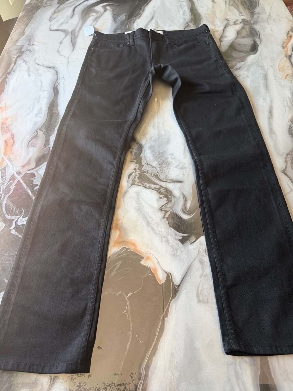 J's A. Bank 1905 Tailored Fit Black Jeans, Size 30 x 32